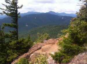 The view from Mt. Chocorua, New Hampshire